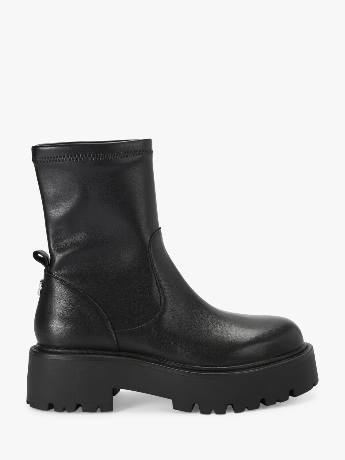 

Кожаные ботильоны Stride Sock Carvela, черный