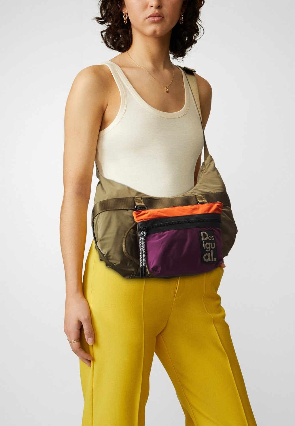 

Сумка через плечо BOLS MODULARIS NAMSOS SET Desigual, коричневый