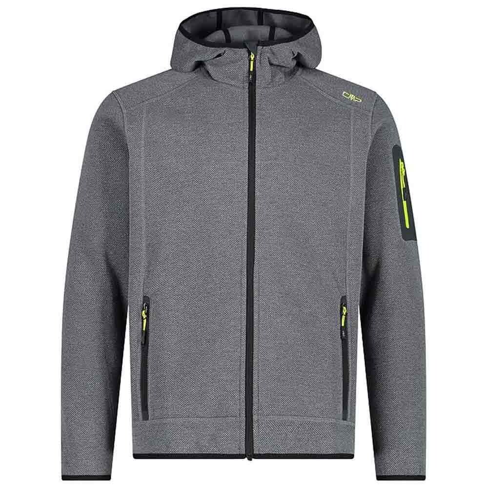 

Куртка CMP 3H60847N Hooded Fleece, серый