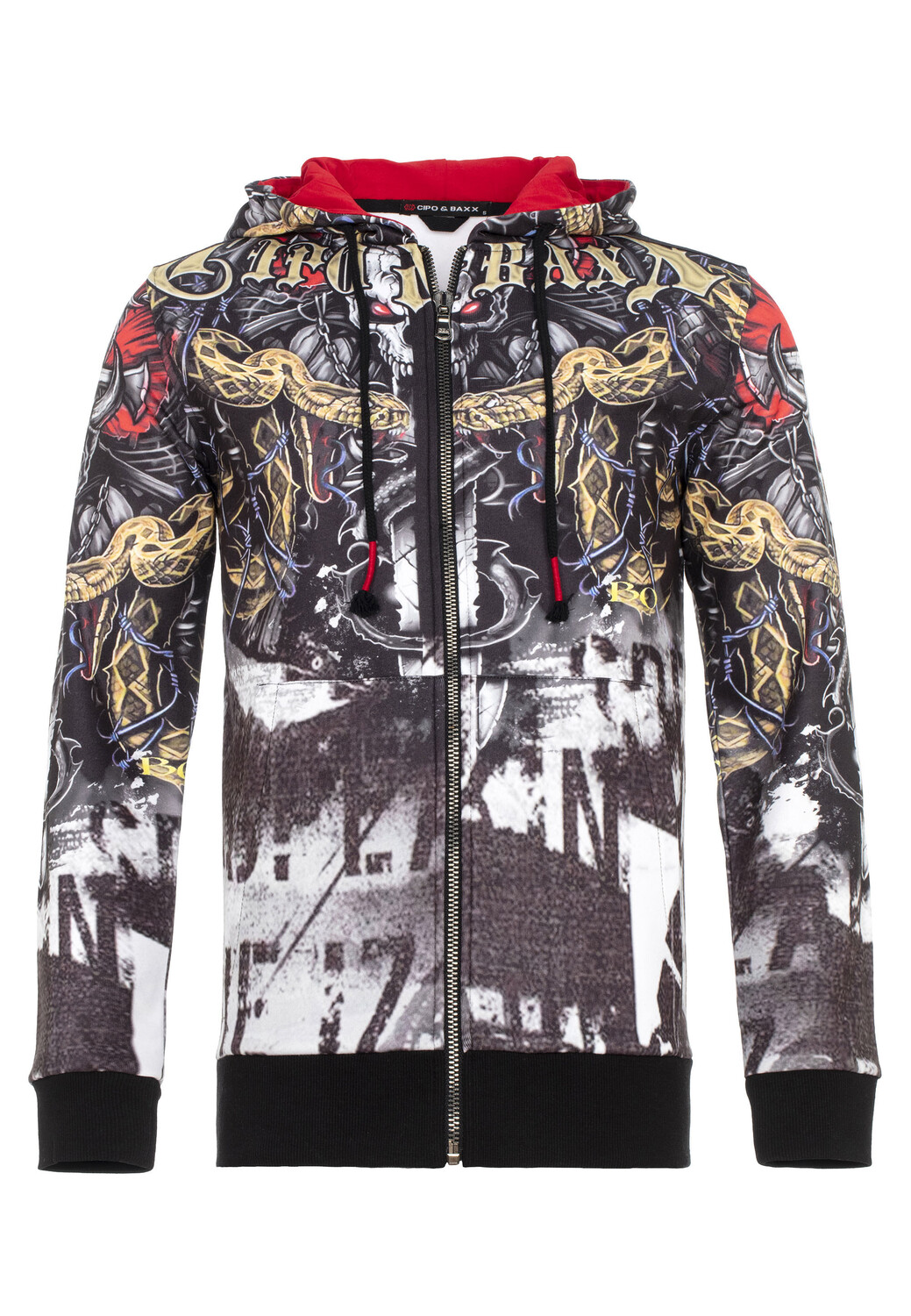 

Толстовка Cipo & Baxx Sweatjacke, черный