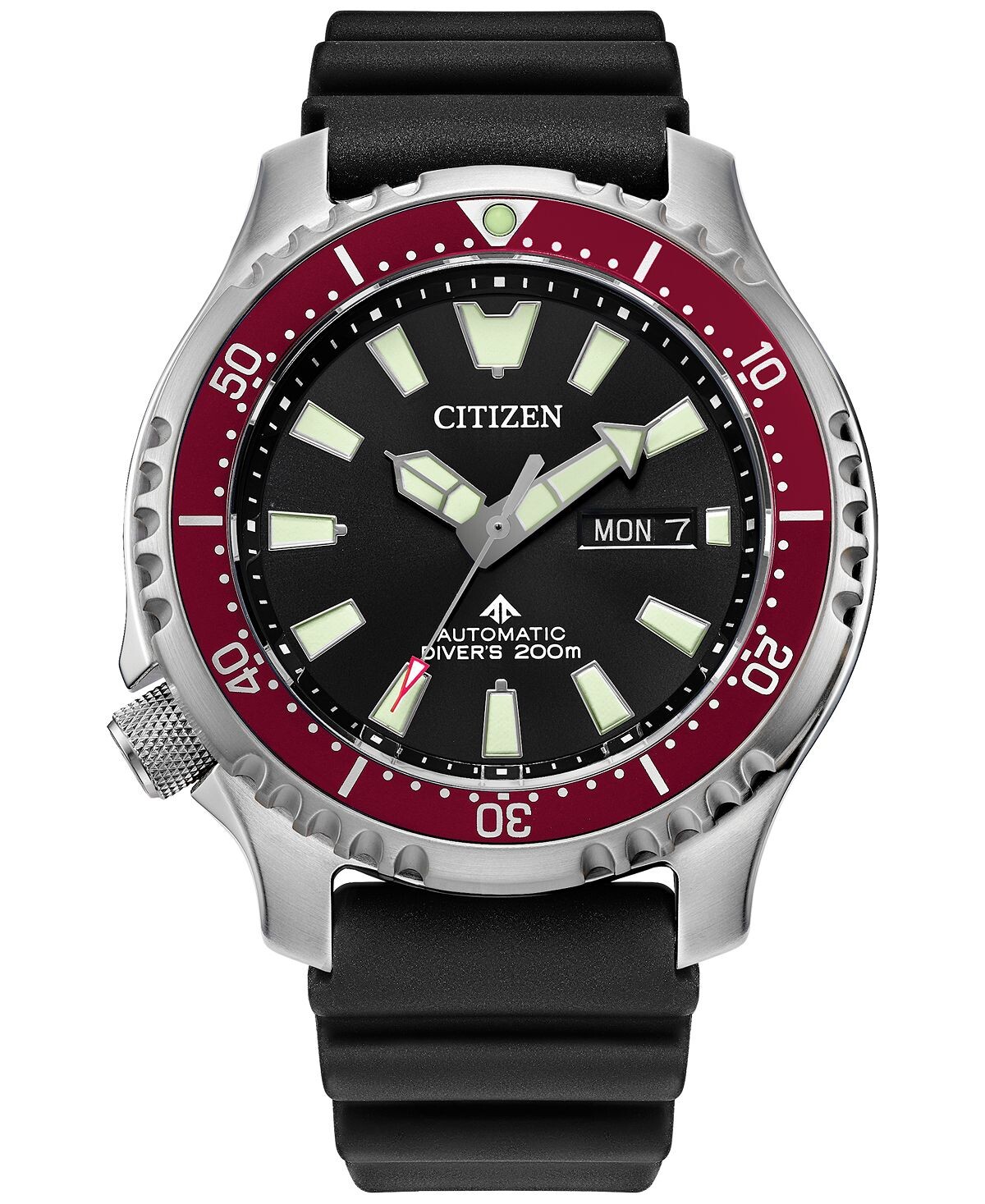 

Мужские автоматические часы Promaster Dive с черным ремешком, 44 мм Citizen