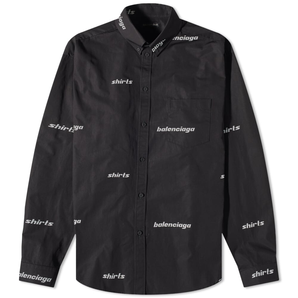 

Рубашка с логотипом Balenciaga