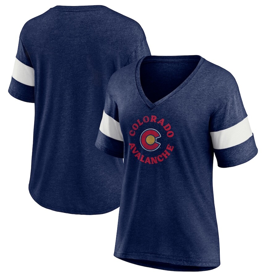 

Футболка с коротким рукавом Fanatics Branded Colorado Avalanche, нави