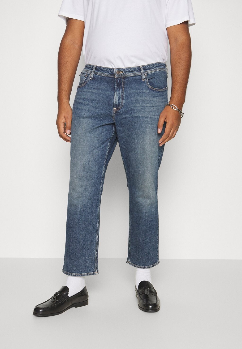 

Джинсы прямого кроя JJIMIKE JJORIGINAL Jack & Jones, синий деним