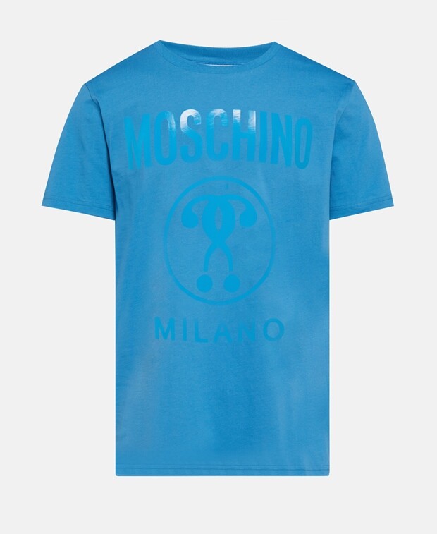 

Футболка Moschino, синий