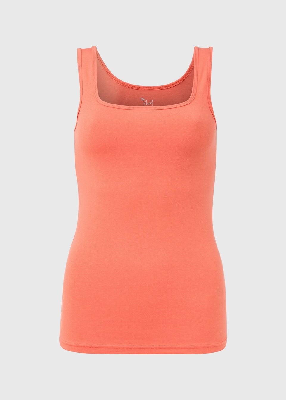 

Коралловый короткий жилет