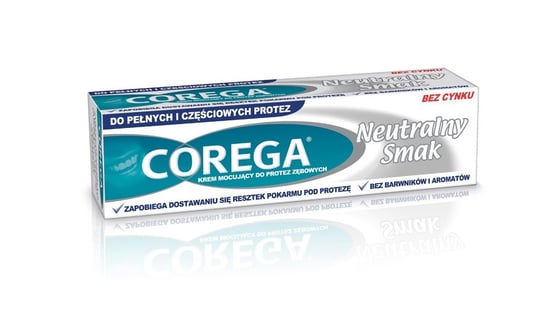 Клейкий крем для зубных протезов, нейтральный вкус, 40 г Corega профессиональный клейкий крем для зубных протезов 40 г fixodent