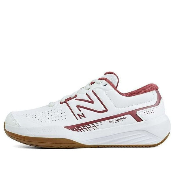 

Кроссовки (WMNS) New Balance 696 V5 Hard Court Tennis Shoes 'White Red', белый