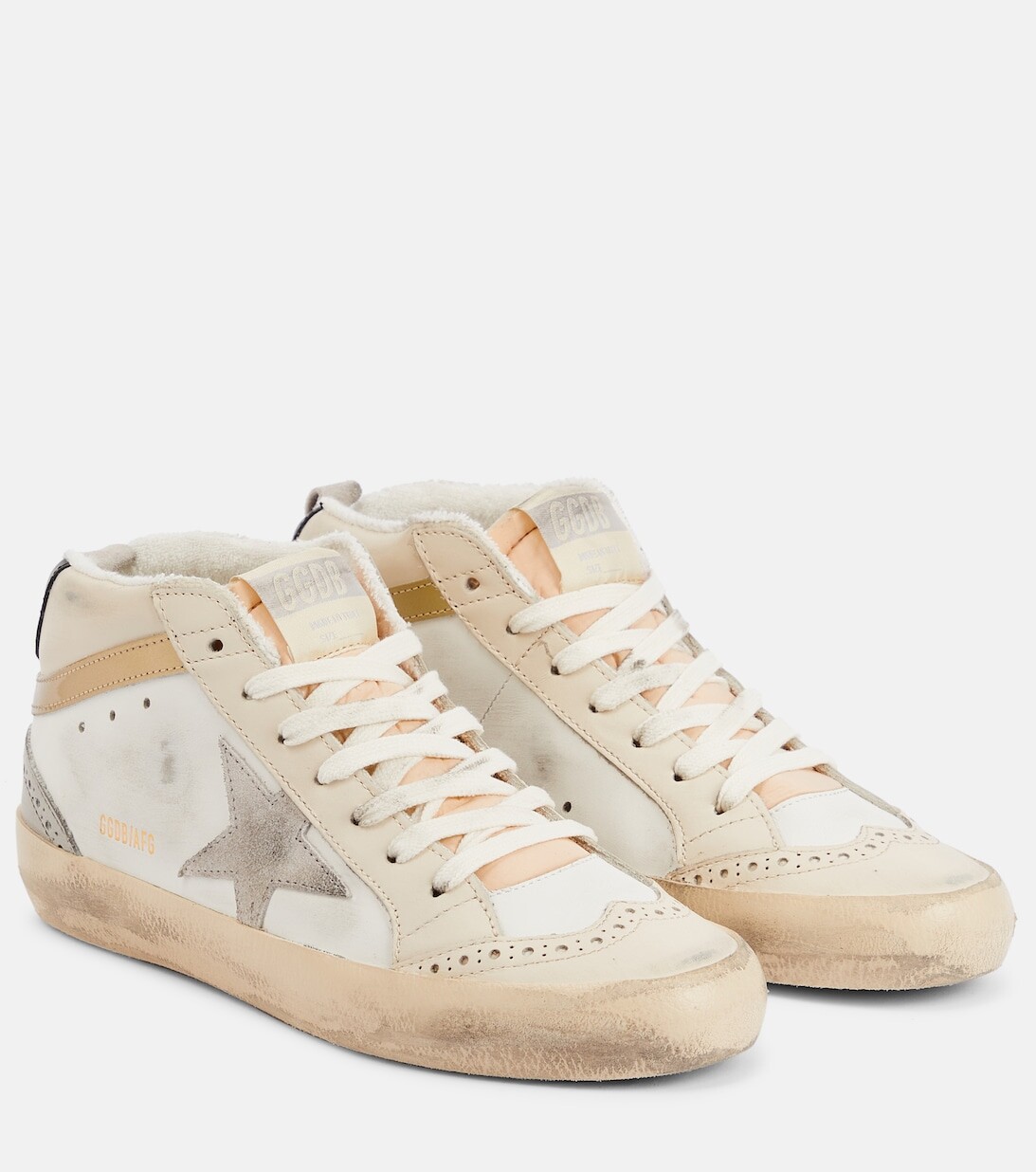 

Кроссовки Mid Star Golden Goose, нейтральный