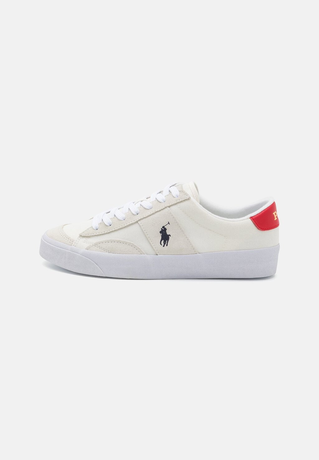 

Кроссовки Polo Ralph Lauren Sayer Sport Lace Unisex, темно-белый / красный