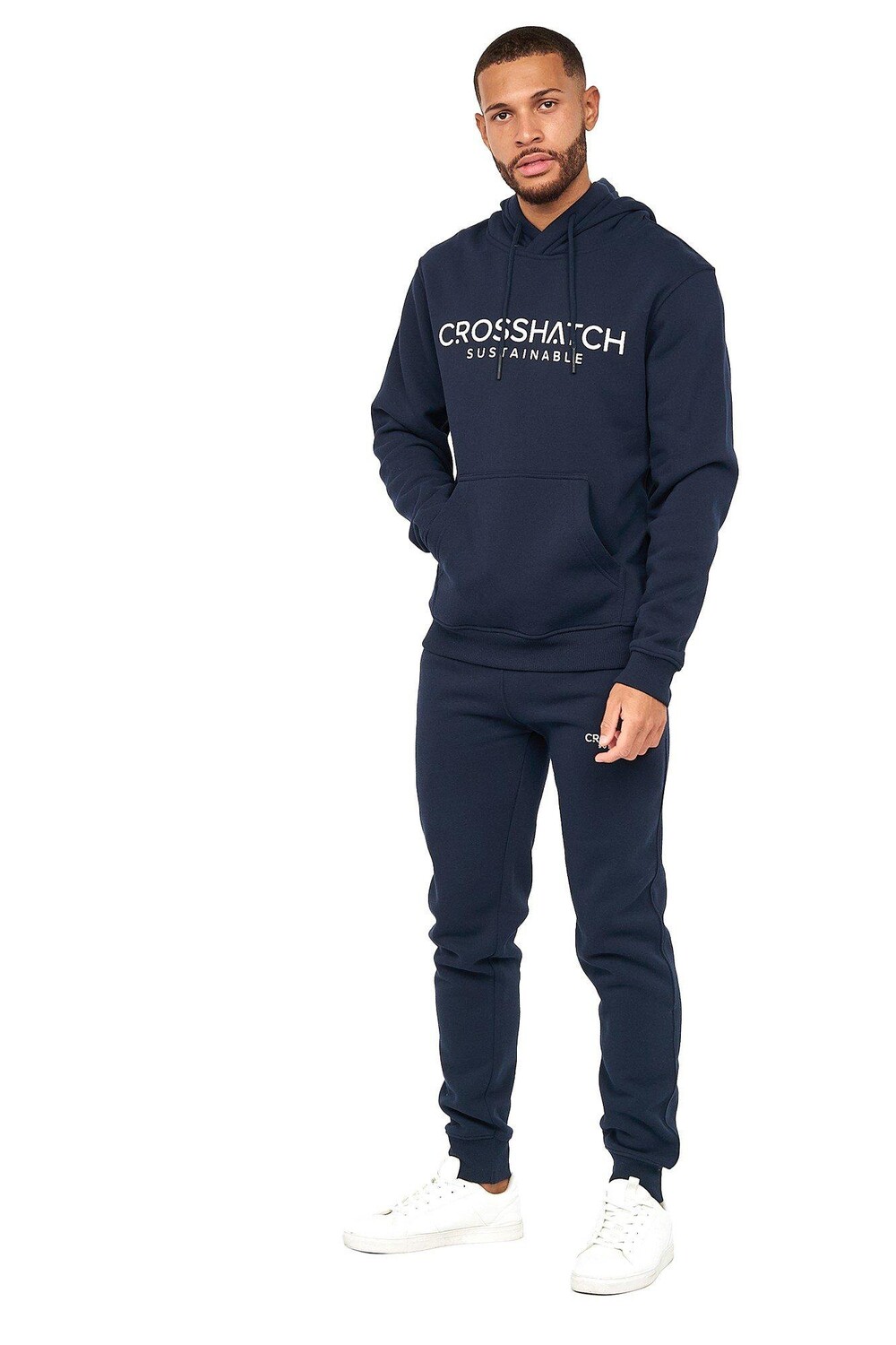

Базовая толстовка Noma Tracksuit Crosshatch, темно-синий
