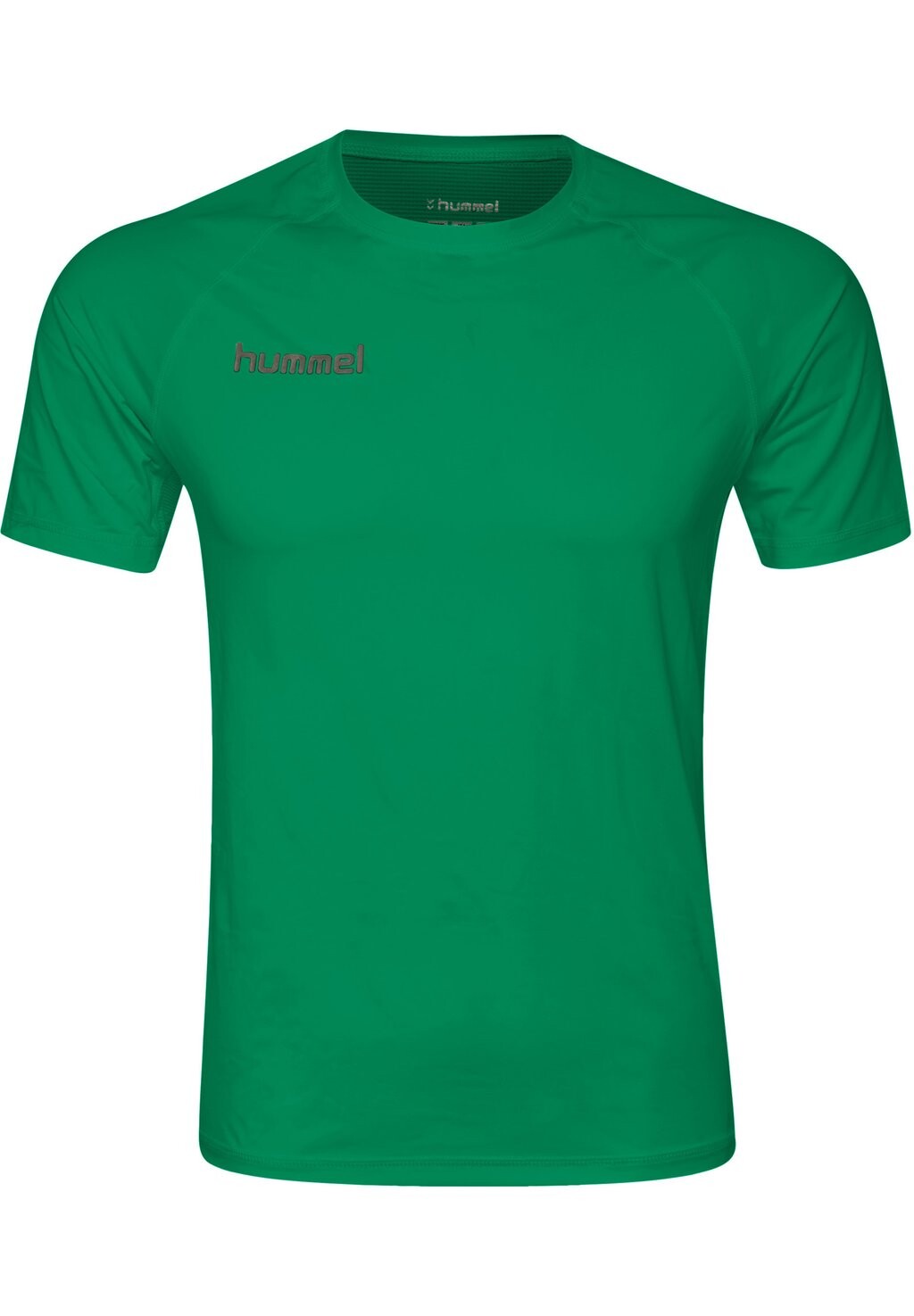

Футболка с принтом Hummel, зеленый неон