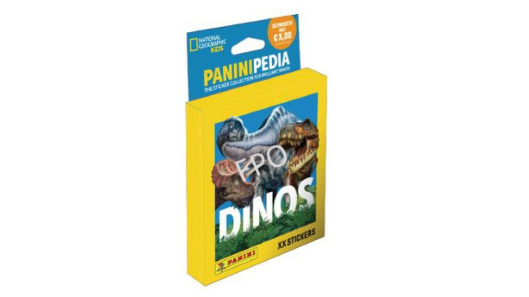 Panini Paninipedia Dinos Eco Blister домино коллекционная серия