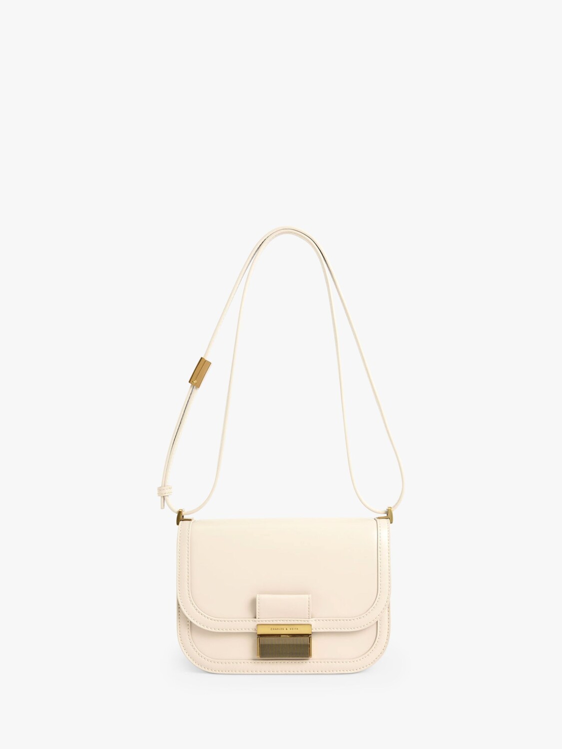 

Сумка через плечо Charlot из искусственной кожи CHARLES & KEITH, слоновая кость