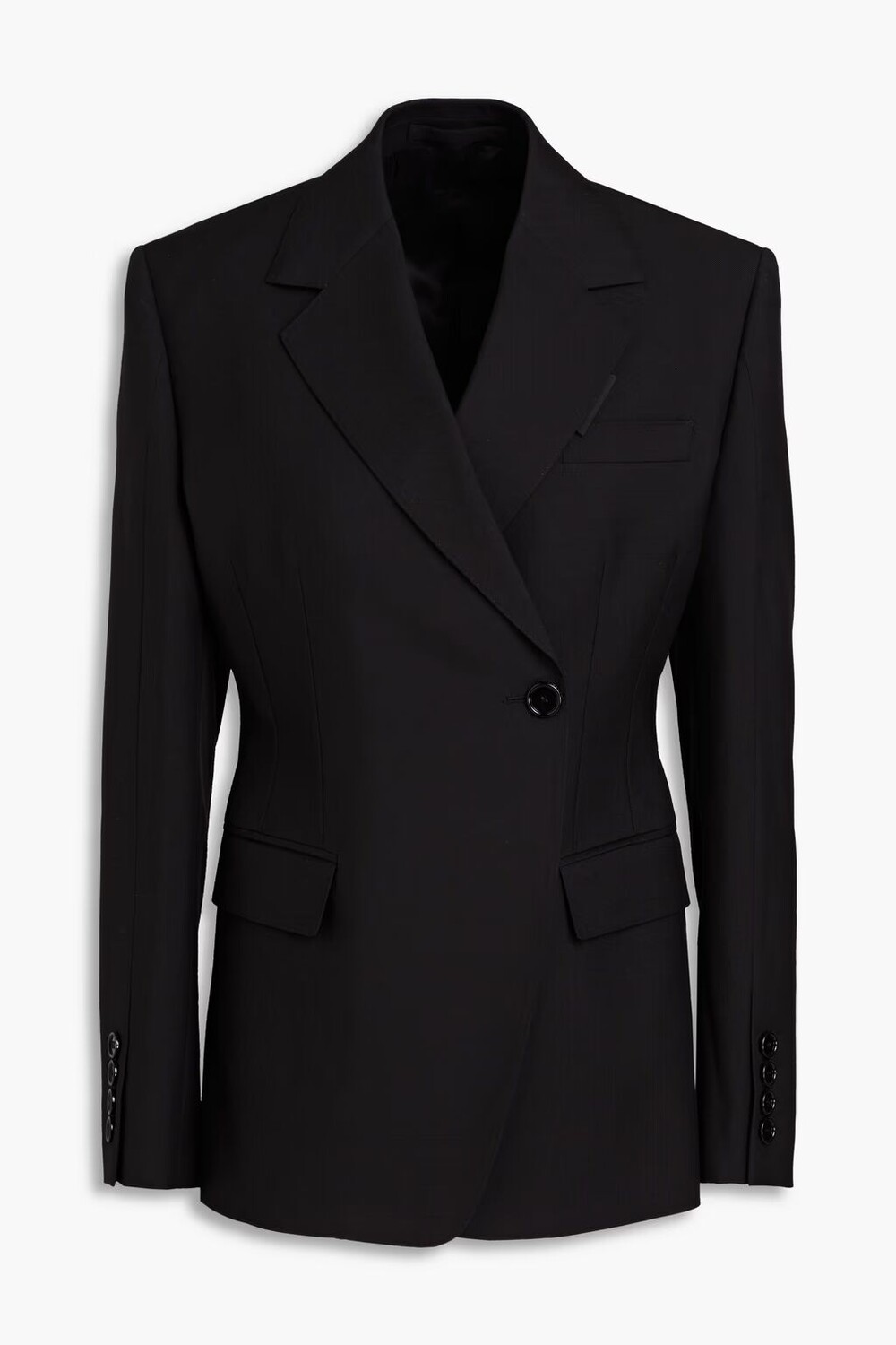 

Блейзер Claudete из шерсти и габардина Burberry, черный