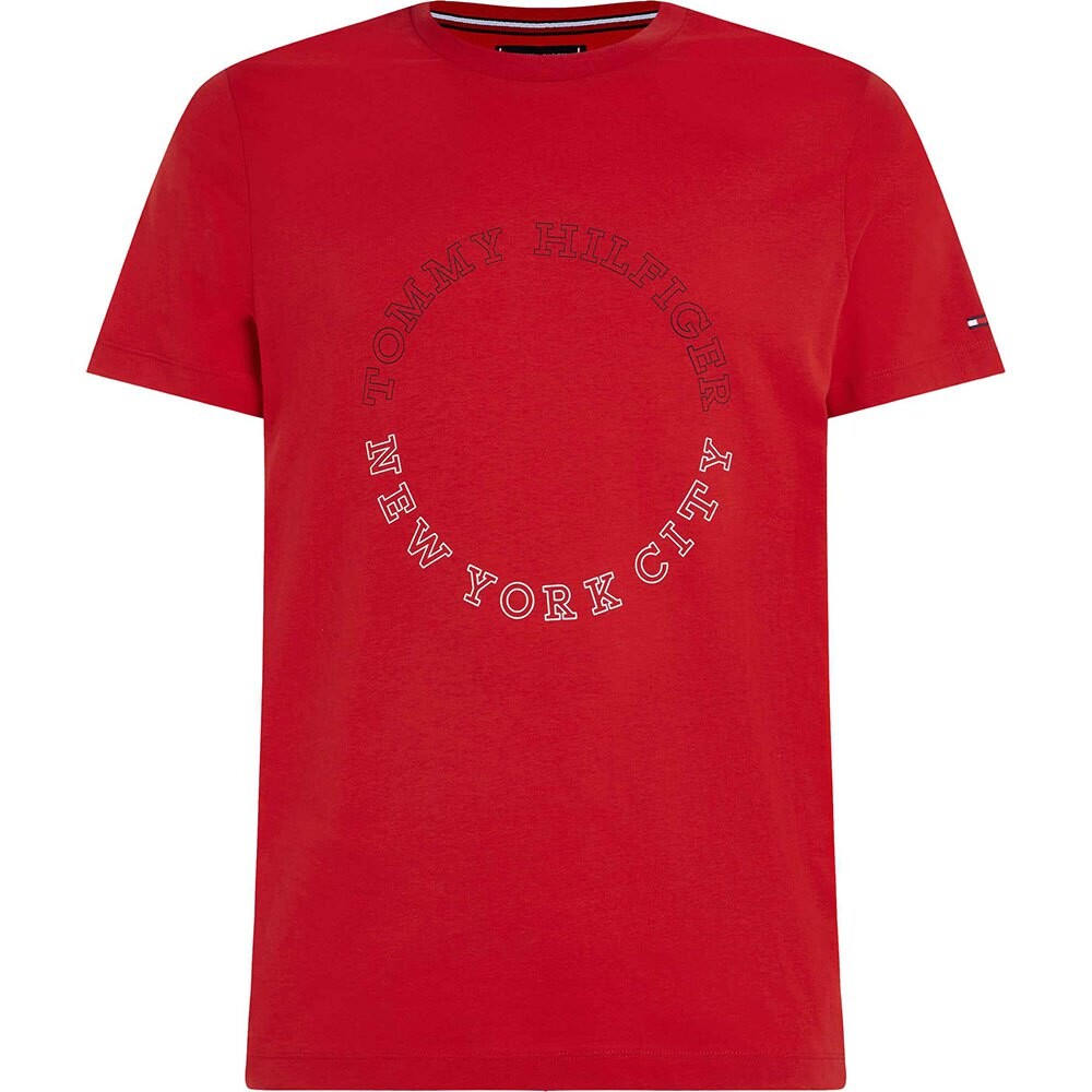 

Футболка Tommy Hilfiger Monotype Roundle, красный