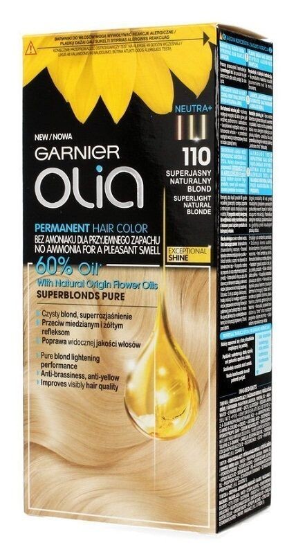 

Garnier Olia 110 Superjasny Naturalny Blond краска для волос, 1 шт.