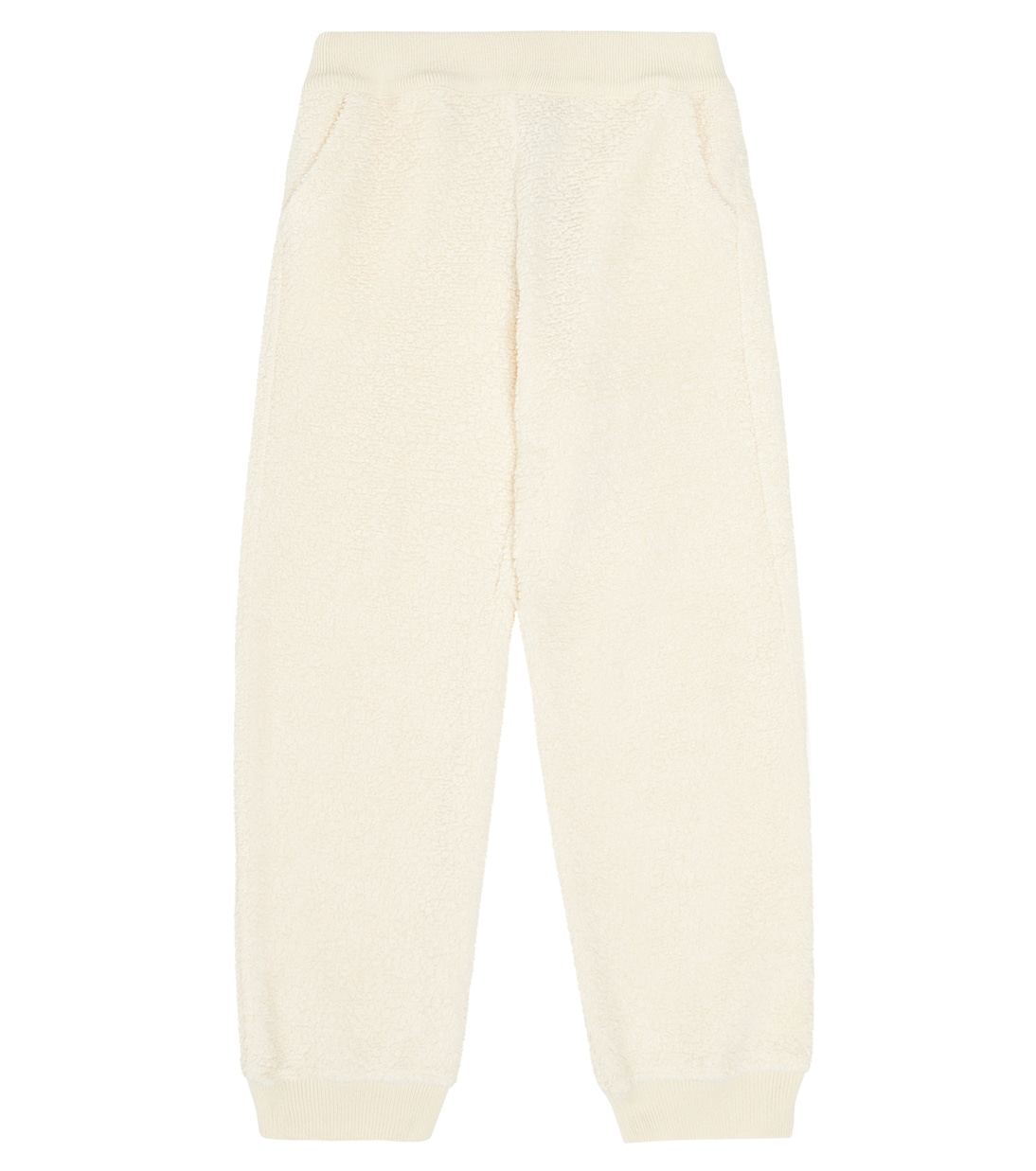 Спортивные брюки из кашемира Loro Piana Kids, белый цена и фото