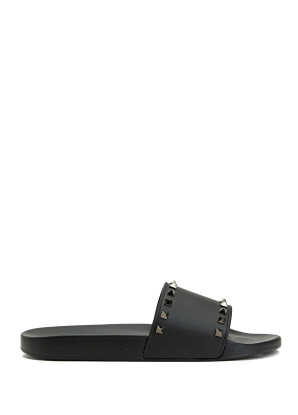 

Мужские тапочки Rockstud Valentino Garavani, черный