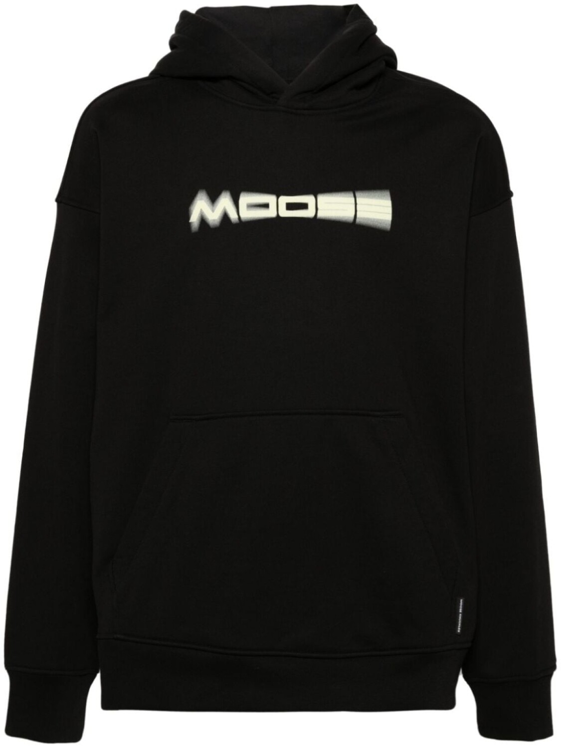 

Moose Knuckles худи с логотипом, черный