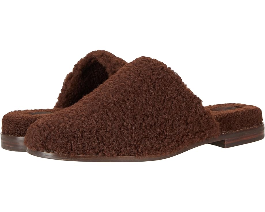 Домашняя обувь FARYL by Farylrobin Val, цвет Chocolate Brown Faux Shearling жилет zara contrast faux shearling черный