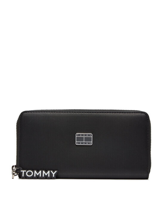 

Большой женский кошелек Tommy Jeans, черный