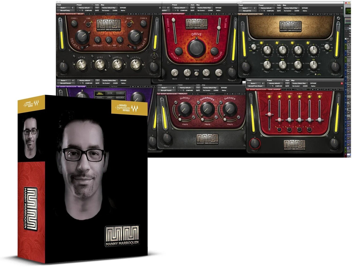 

Комплект плагинов Waves Manny Marroquin Signature Series