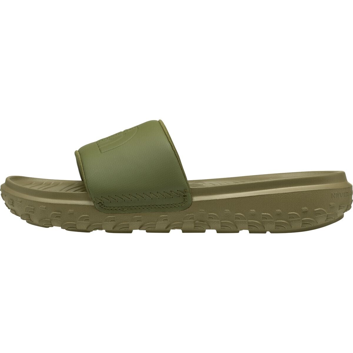 

Никогда не останавливайтесь на слайде cush The North Face, цвет forest olive/forest olive