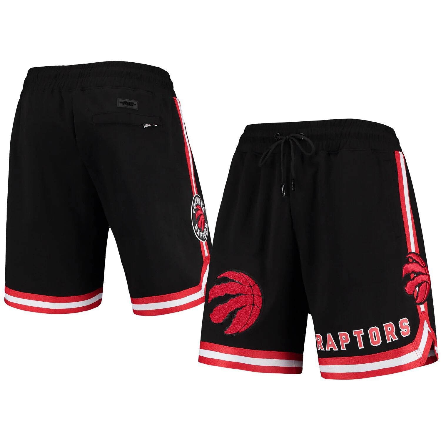 

Мужские шорты из синели Pro Standard Toronto Raptors черного цвета