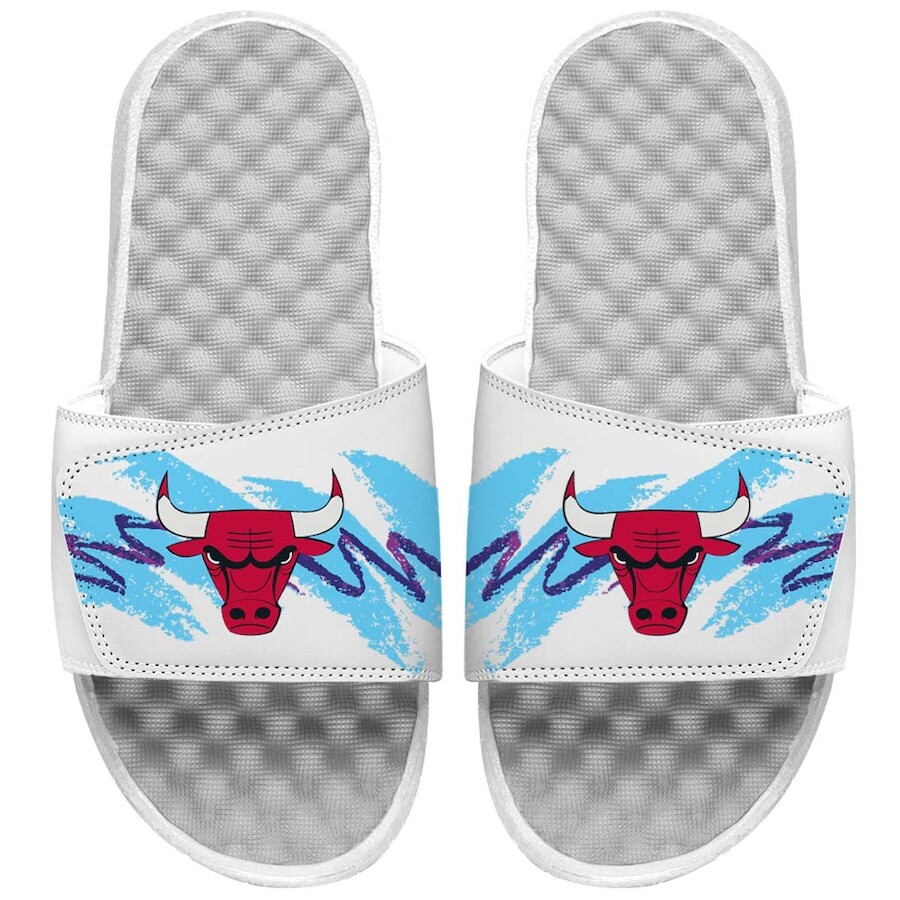 

Шлепанцы ISlide Chicago Bulls, белый