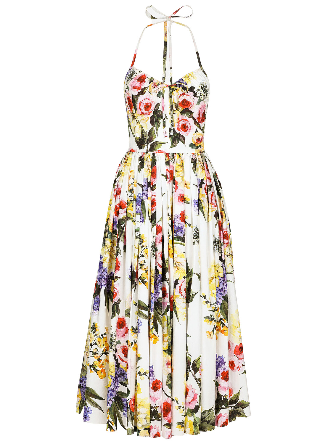 

Платье Dolce&Gabbana Garden-print, мультиколор