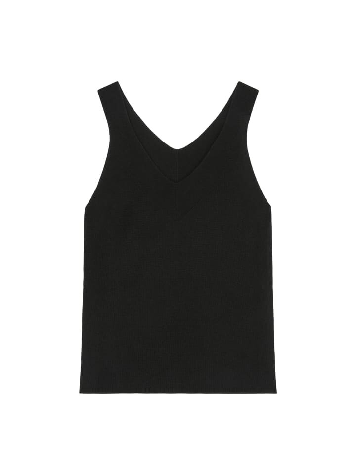 

Пуловер Marc O'Polo Feinstrick Top slim, черный