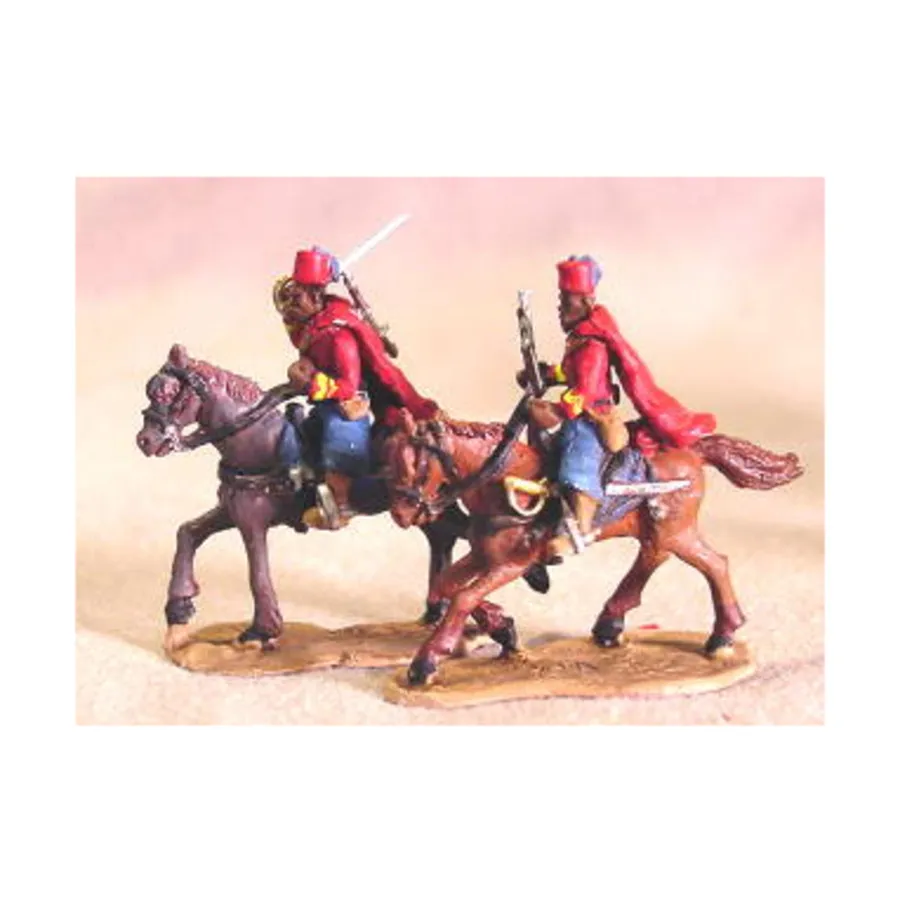

Сенегальские спахи на коне (28 мм), Colonial Wars Troops (28mm) (Reviresco)