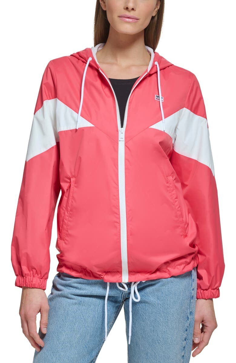 

Куртка с капюшоном с цветными блоками LEVIS