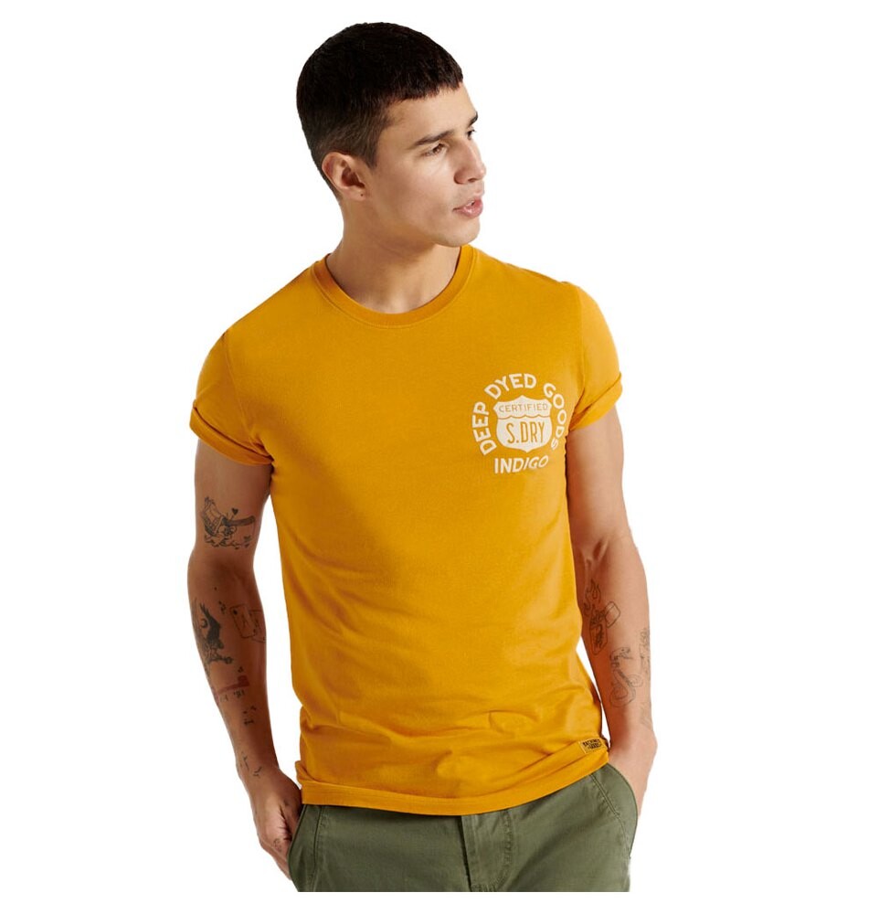 

Футболка с коротким рукавом Superdry Workwear Graphic 185, оранжевый