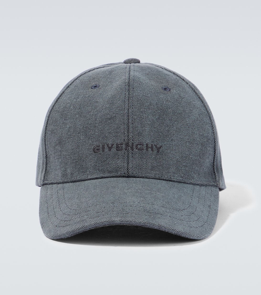 Хлопковая кепка с вышивкой Givenchy, серый кепка с вышивкой givenchy черный