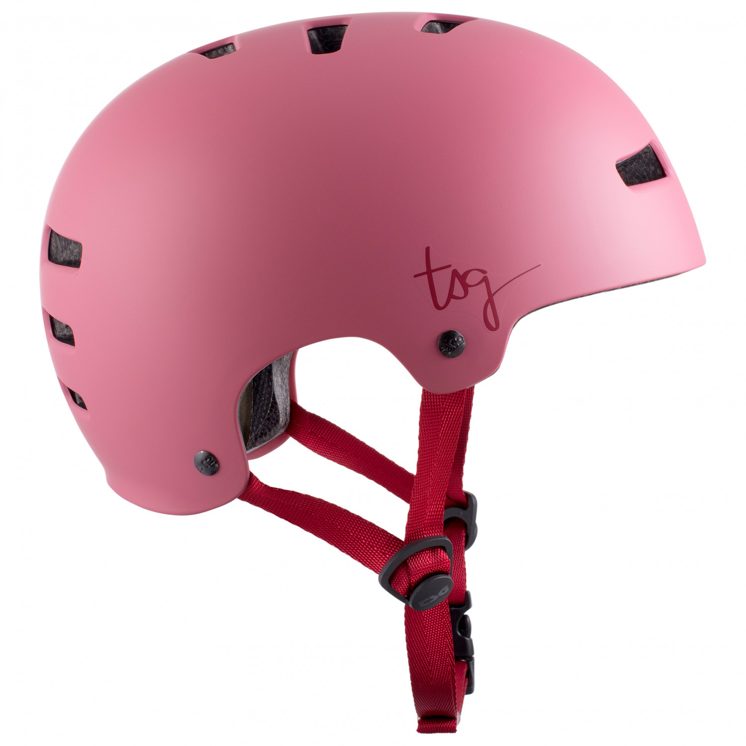 цена Велосипедный шлем Tsg Women's Evolution Solid Color, цвет Satin Sakura