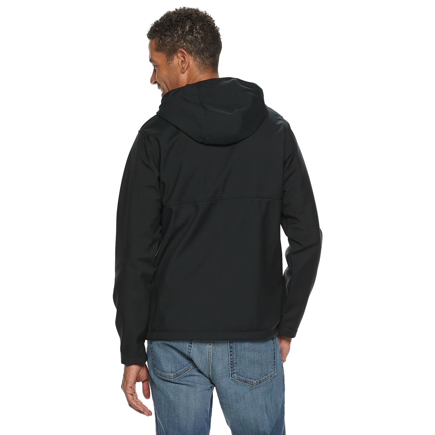 Мужская куртка из софтшелла с капюшоном Ascender, Черная Columbia, черный