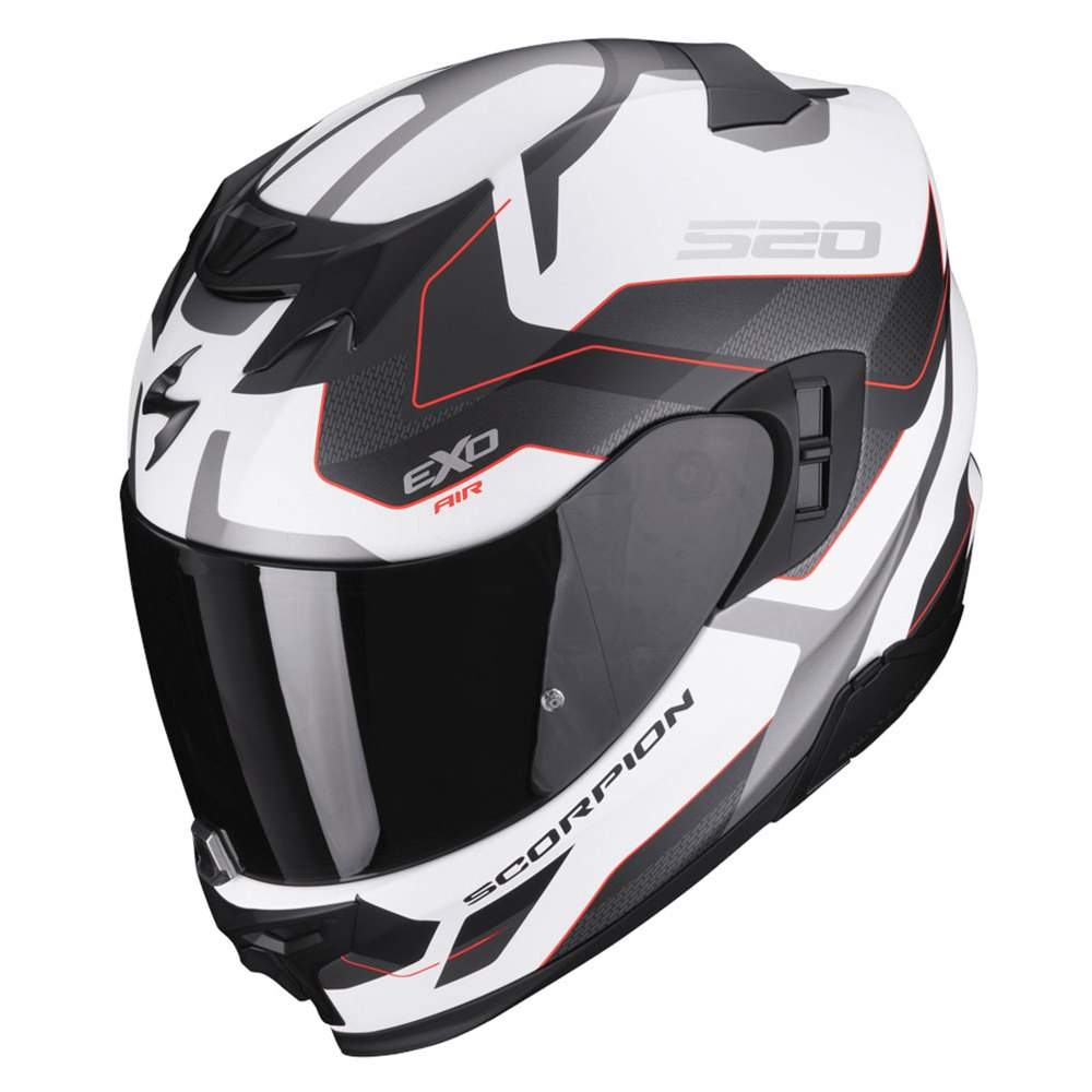 Шлем полнолицевой Scorpion EXO-520 Evo Air Elan, белый