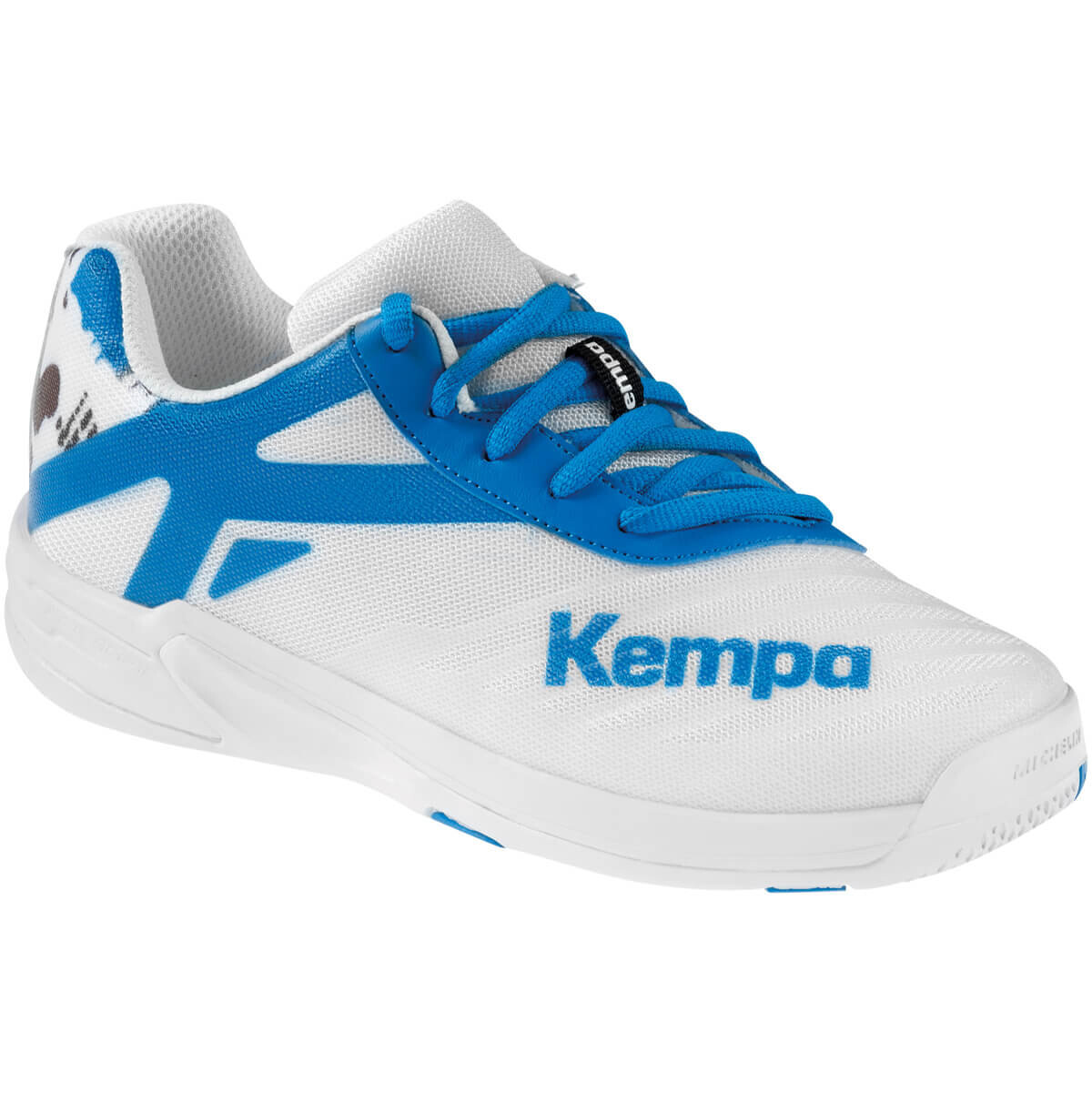 

Кроссовки Kempa Hallen-Sport-Schuhe WING JUNIOR 20 BACK2COLOUR, цвет weiß/fair blau