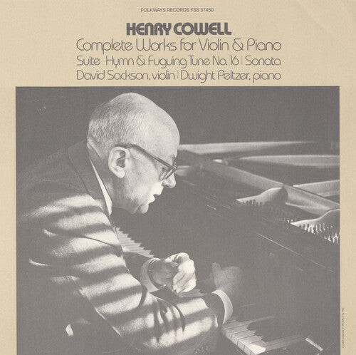 

CD диск Sackson, David: Henry Cowell's Complete Works for Violin and Piano