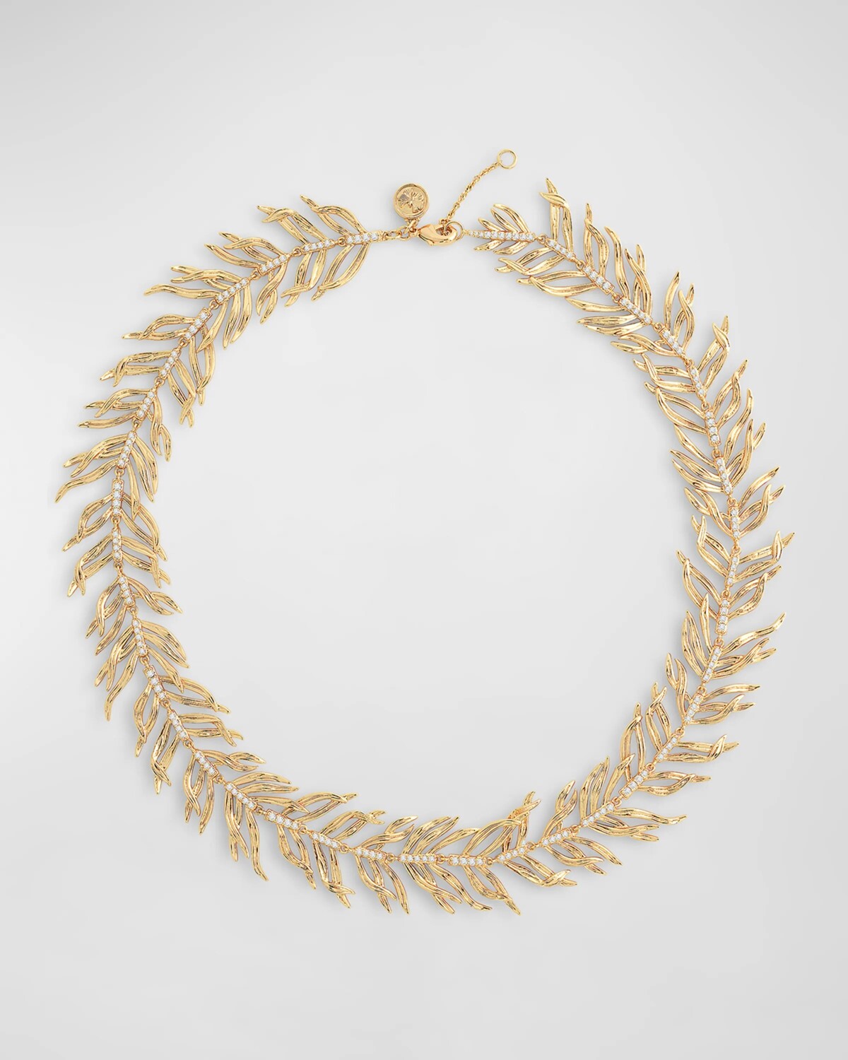 

Ожерелье из пальмовых листьев Anabel Aram Jewelry, цвет Gold