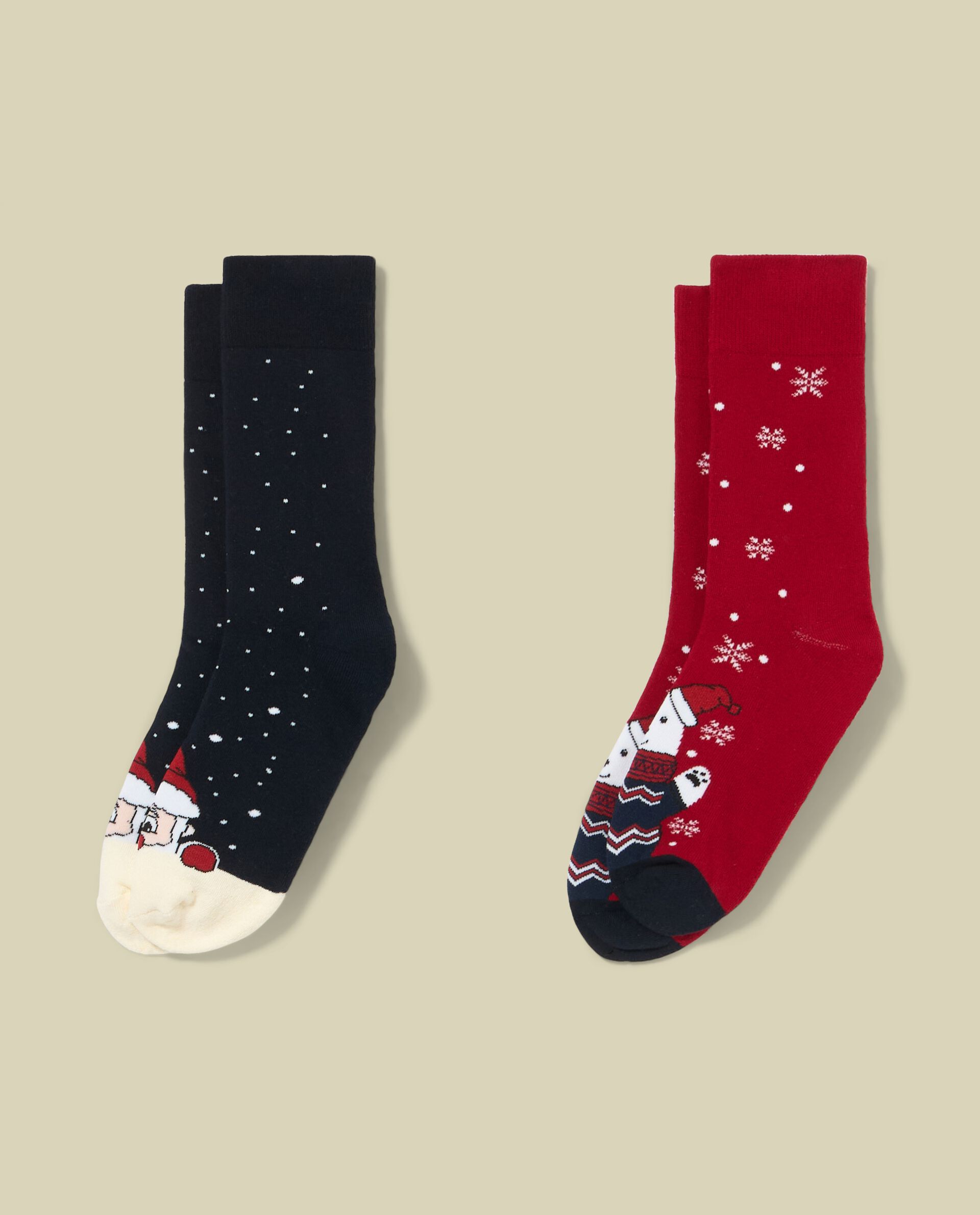Комплект из 2 мужских рождественских жаккардовых носков. PRIVACY, светло-серый меланж