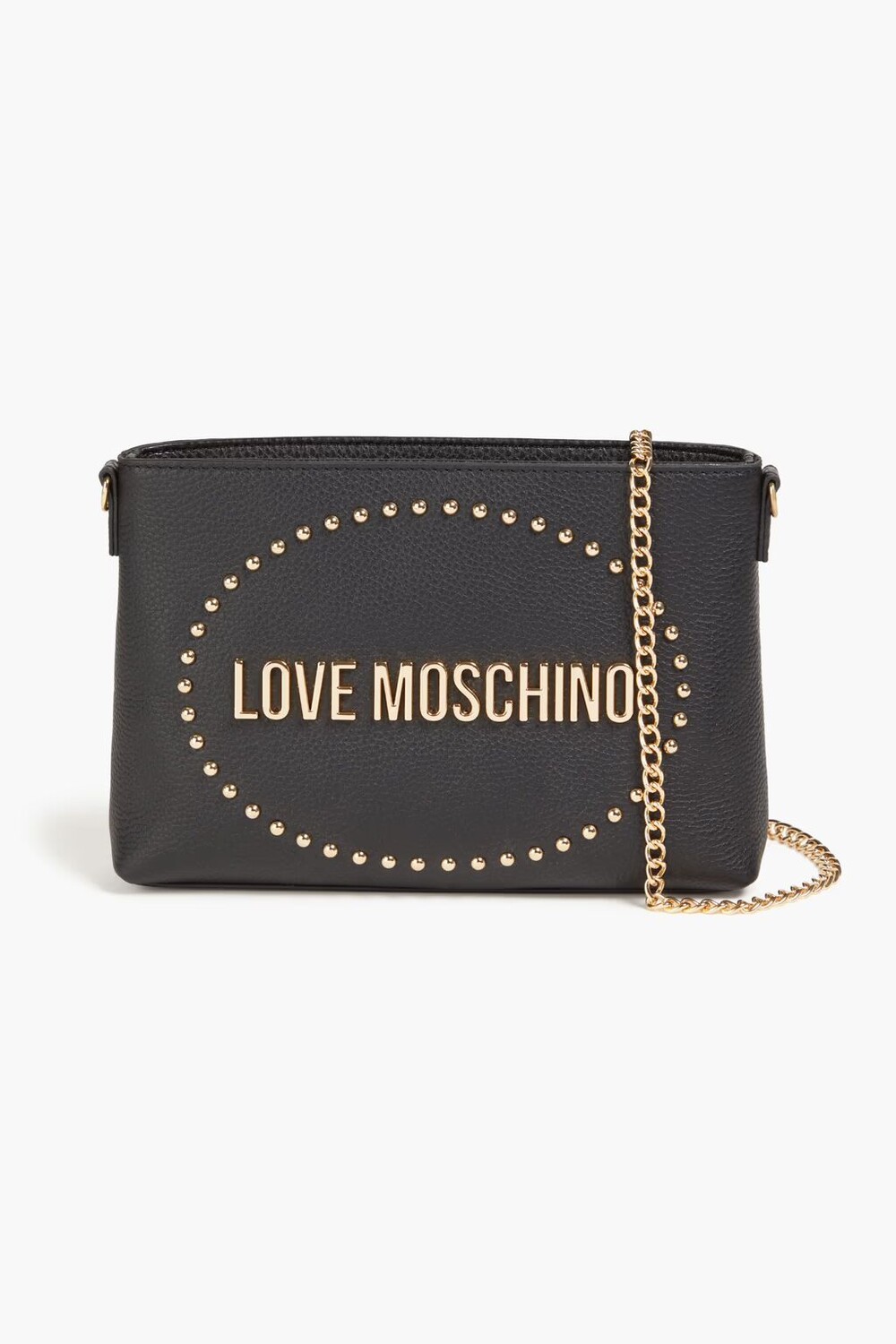 

Сумка на плечо из искусственной фактурной кожи Love Moschino, черный