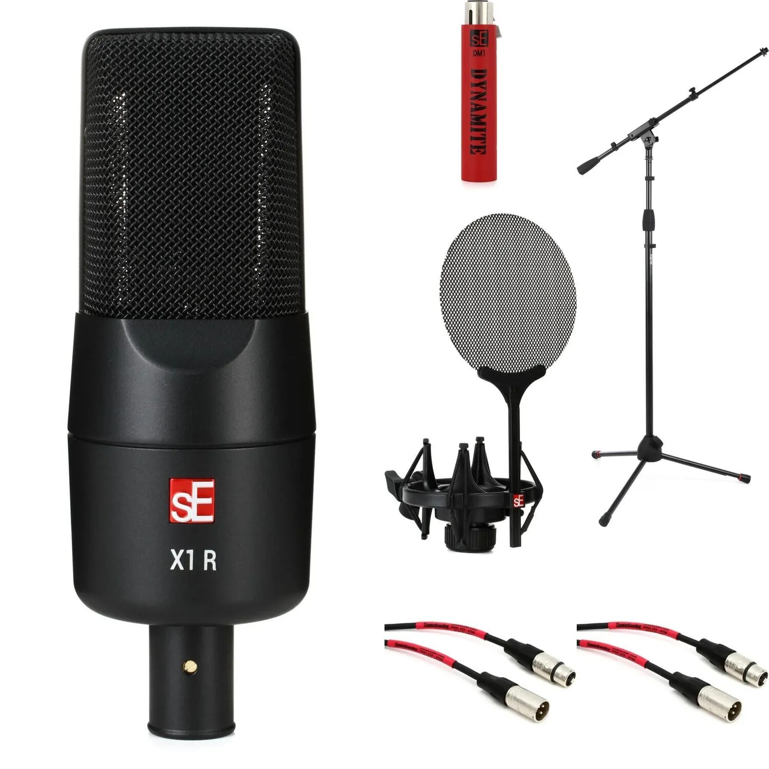 

Комплект ленточного микрофона sE Electronics X1 R и встроенного предусилителя Dynamite