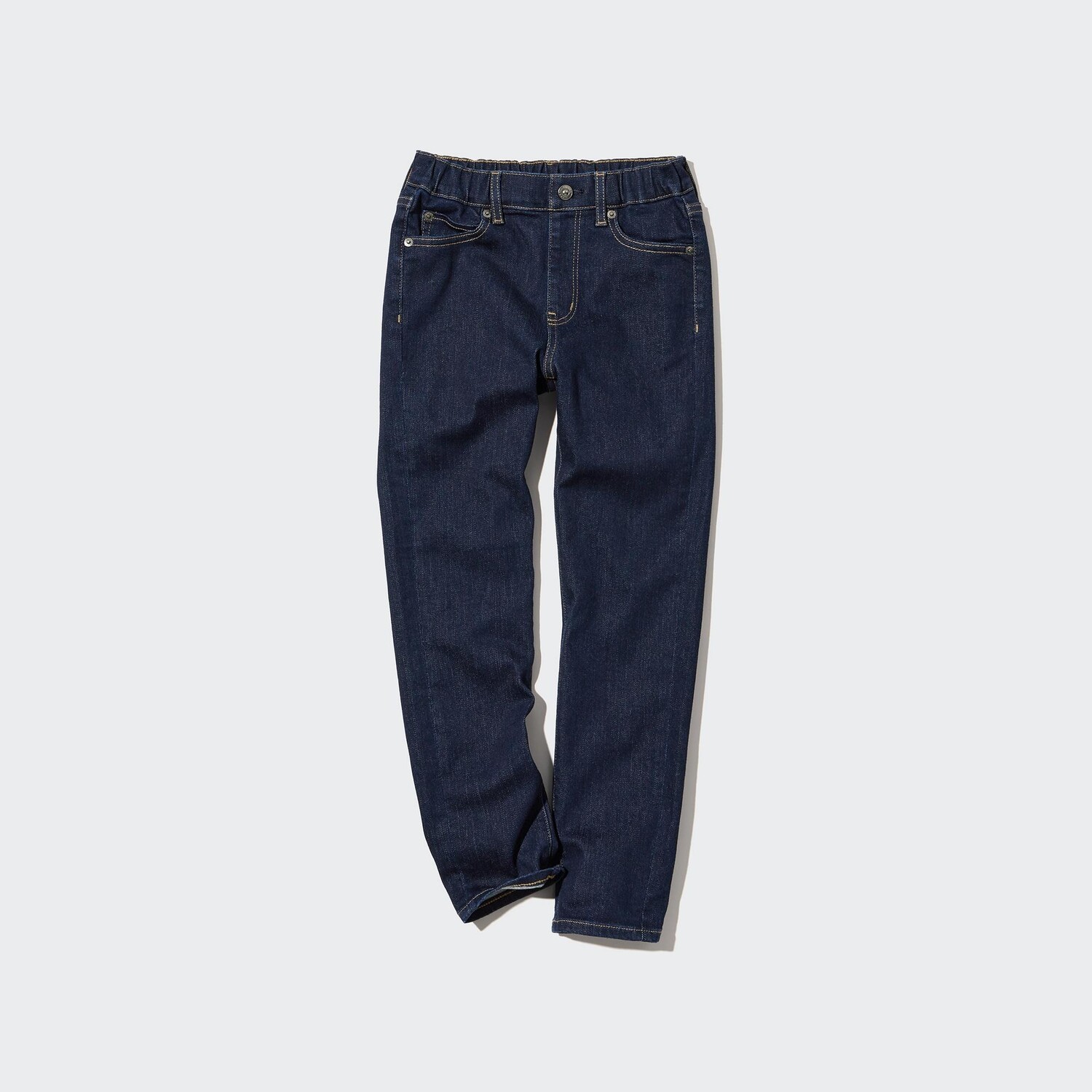 

Мягкие джинсы KIDS Ultra Stretch (без застежек) UNIQLO, синий