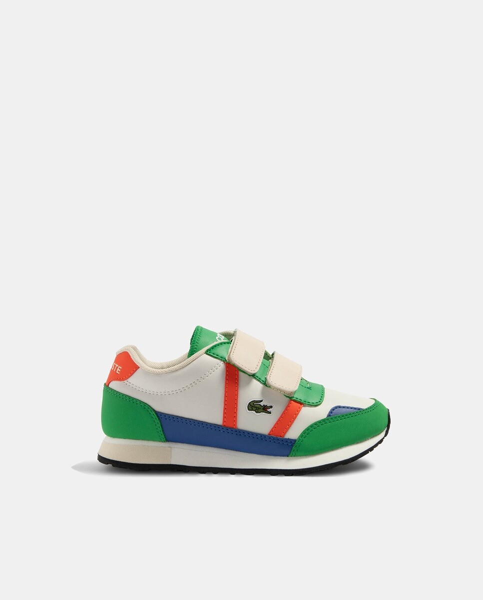 

Кроссовки Partner для мальчиков Lacoste, белый