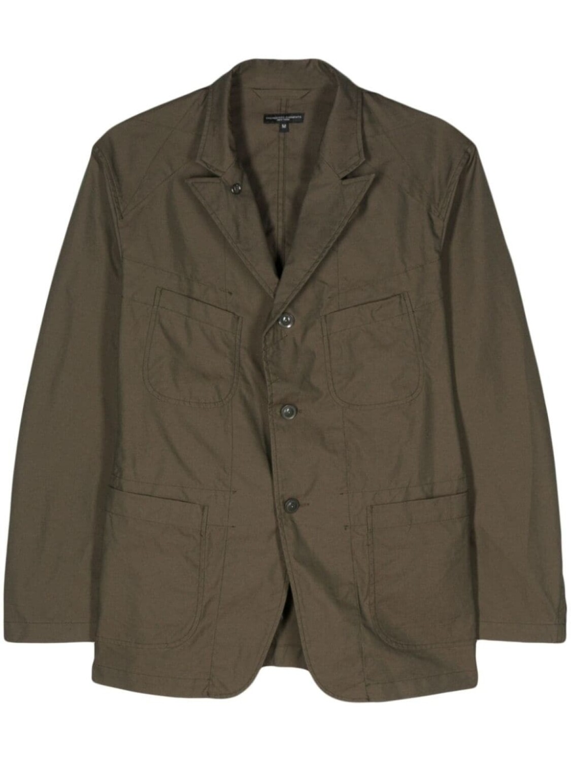 

Engineered Garments поплиновая куртка Bedford, зеленый