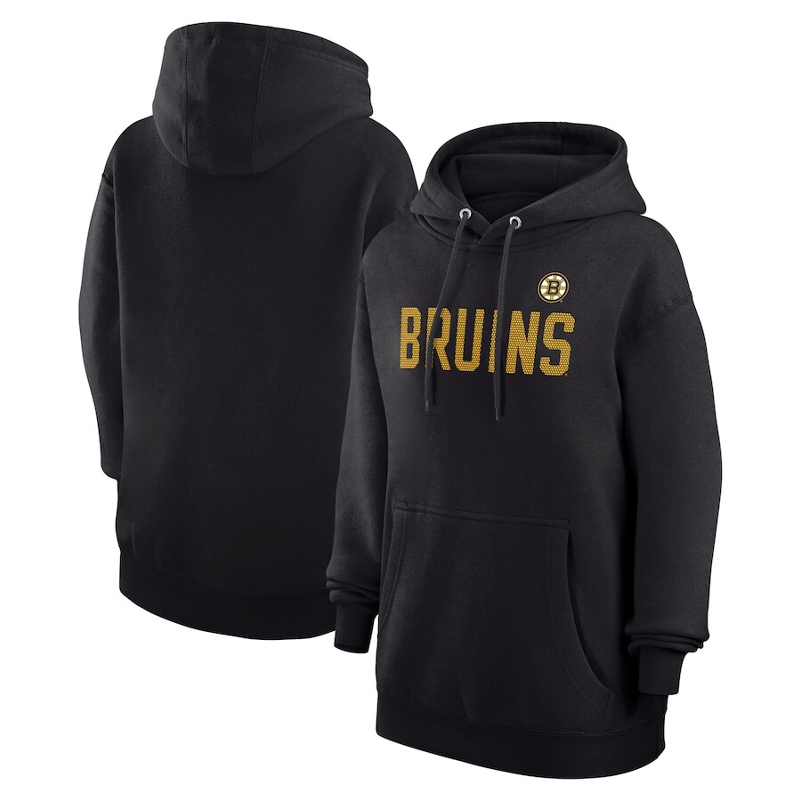 

Пуловер с капюшоном G-III 4Her by Carl Banks Boston Bruins, черный