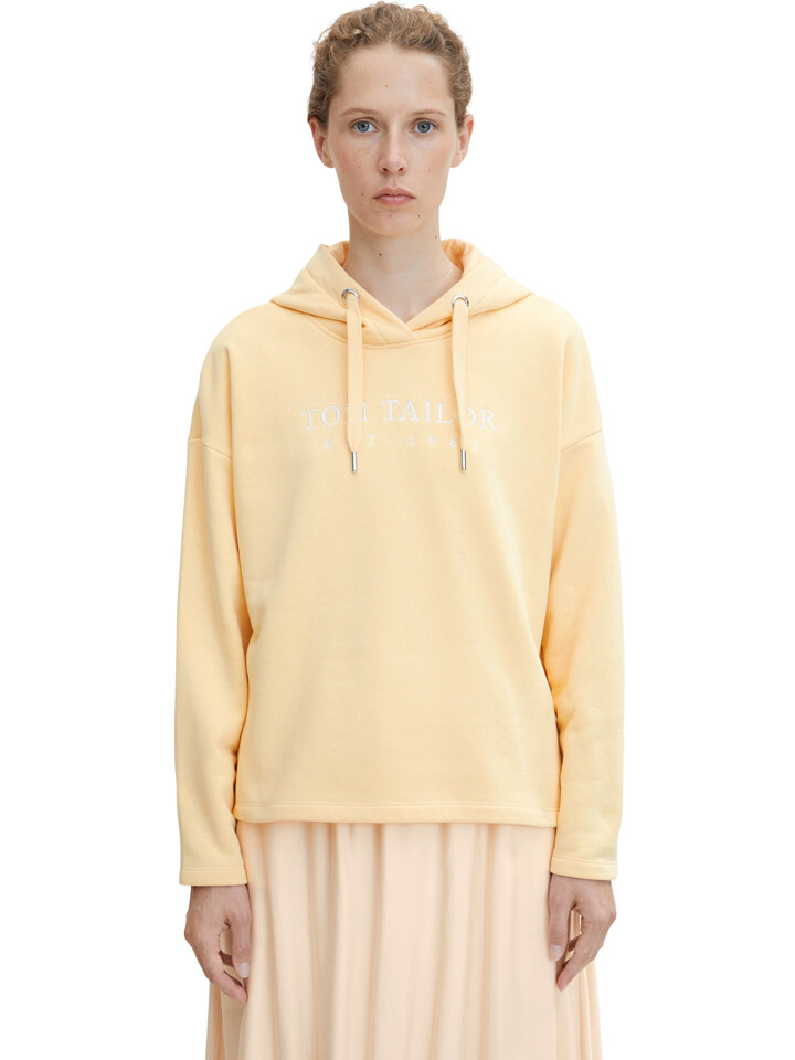 

Толстовка Tom Tailor Hoodie, желтый